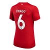 Jalkapallo Pelipaidat/Peliasut Liverpool 2023-24 Thiago 6 Naisten Kotipelipaita